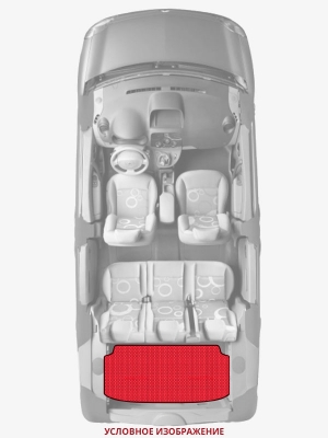 ЭВА коврики «Queen Lux» багажник для Chrysler Le Baron (3G sedan)